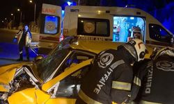 Kazada ağır yaralanan taksi şoföründen acı haber geldi