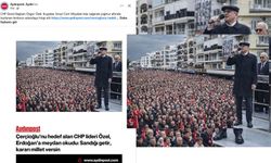 Kuşadası mitingi boş kalınca CHP’ye yakın Aydınpost yapay zekadan yardım aldı, görüntüler güldürdü