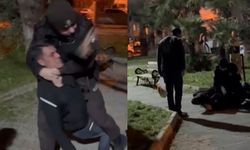 Parkta olay çıktı