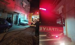 Söke’de mutfakta yangın çıktı