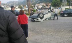 Takla attı, ağır alkollü çıktı