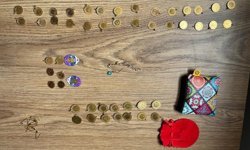 750 bin liralık altın bulundu