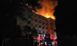 Nazilli Fen Lisesi yurdunda yangın! 46 öğrenci tahliye edildi