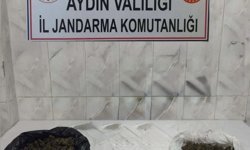 Aydın’da araçta arama yapan ekipler ele geçirdi