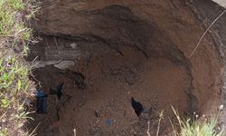 Aydın’da obruk oluştu