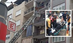 Aydın’da yaşandı.. Merdivene binmekten korkunca kırık ayakla 4 kat indi