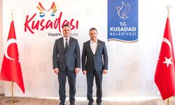 Başkan Behçet Alp ve İYİ Parti heyetinden Kuşadası Belediyesi’ne ziyaret: Tarafımız Kuşadası’dır