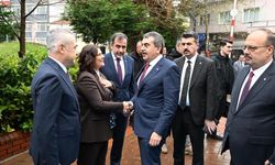 Başkan Çerçioğlu Milli Eğitim Bakanı Yusuf Tekin’i karşıladı