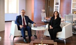 Başkan Çerçioğlu’na Vali Canbolat’tan ziyaret