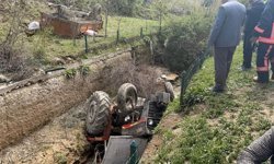 Traktör kazasında genç kız can verdi