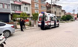 Kediden kaçtı, otomobile çarptı