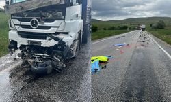 Aydın plakalı motosiklet ile kaza yaptılar, eşi hayatını kaybetti, kadın ağır yaralı