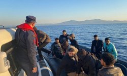 Aydın’da 18 düzensiz göçmen kurtarıldı
