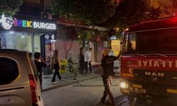 Aydın'da iş yerinde yangın paniği
