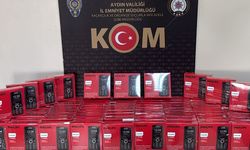 Aydın'da kaçak telefon operasyonu: 100 cihaza el konuldu