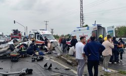 Aydın’da otomobil takla attı, 2’si çocuk 5 kişi..