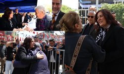 Başkan Çerçioğlu’na Atatürk Kent Meydanı’nda sevgi seli