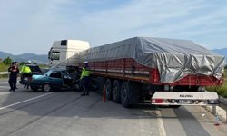 Bozdoğan Nazilli karayolunda kaza