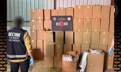 Kaçakçılık şube bastı, 10 milyon liralık ürün ele geçirildi