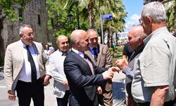 KUTO Başkanı Akdoğan, Vali Varol'a Kuşadası'nda eşlik etti