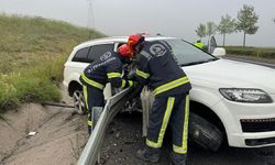 Lüks aracın sürücüsü hayatını kaybetti