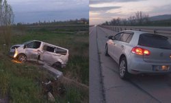 Minibüsle otomobil çarpıştı: Çok sayıda yaralı var