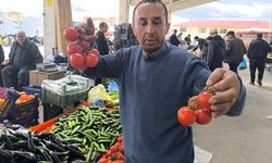 Pazarda domates fiyatları uçtu