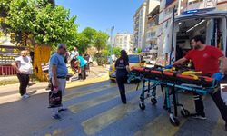 Aydın Efeler’de karşıdan karşıya geçen kadına taksi çarptı