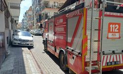 Aydın’da hatalı park yüzünden itfaiye geçemedi