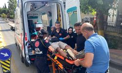 Aydın’da kamyonetin çarptığı yaya hastaneye kaldırıldı