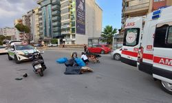 Aydın’da trafiğe kapalı alanda kaza oldu
