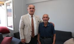 Başkan Kaya şehit babalarını unutmadı