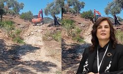 Çerçioğlu’nun hizmetleri dağ yollarını aşıyor.. Muhtar Deniz: Özlem Çerçioğlu’na çok teşekkür ediyorum