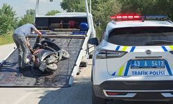 Otomobil ile motosiklet çarpıştı, sürücü ağır yaralandı