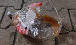 Sirke şişesi patladı