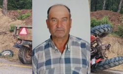 Traktör sürücüsünden acı haber