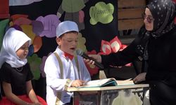 Kur'an Kursu'nda Çocuk Şenliği coşkusu