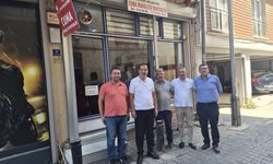 AK Parti Efeler Teşkilatından Muhtar Aydoğdu’ya ziyaret