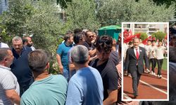 Barış öğretmen gözyaşlarıyla uğurlandı