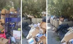 Kuşadası’nda çöp sorunu kontrolden çıktı.. Kadınlar Denizi’nden gelen görüntüler isyan ettirdi