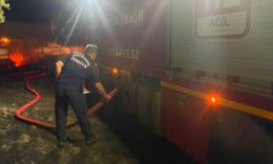 Mimar Sinan Mahallesi’nde korkutan yangın.. Aydın Büyükşehir’in hızlı müdahalesi faciayı önledi