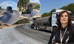 Çerçioğlu dağ tepe demiyor, yollar yenileniyor.. Muhtardan Başkan Çerçioğlu’na hizmet teşekkürü