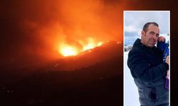 Çine’deki orman yangınında alevlere göğüs germişti.. İzmir’e sevk edildi