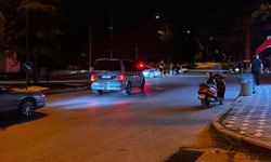 Koca yolu paylaşamayan iki motosiklet çarpıştı, yaralılar var