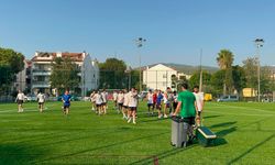 Marmaris Belediyespor sezon öncesi ilk antrenmanına çıktı