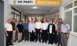 Milletvekili Mustafa Savaş’tan AK Parti Köşk İlçe Teşkilatına "hayırlı olsun" ziyareti