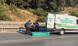 Motosiklet bariyerlere çarptı, sürücü hayatını kaybetti