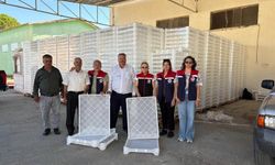 Nazilli’de 2400 kurutma kereveti dağıtıldı