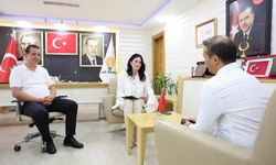 AK Partili Seda Sarıbaş Efeler teşkilatında vatandaşlarla bir araya geldi