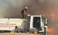 Söke OSB’de çıkan yangın panikletti